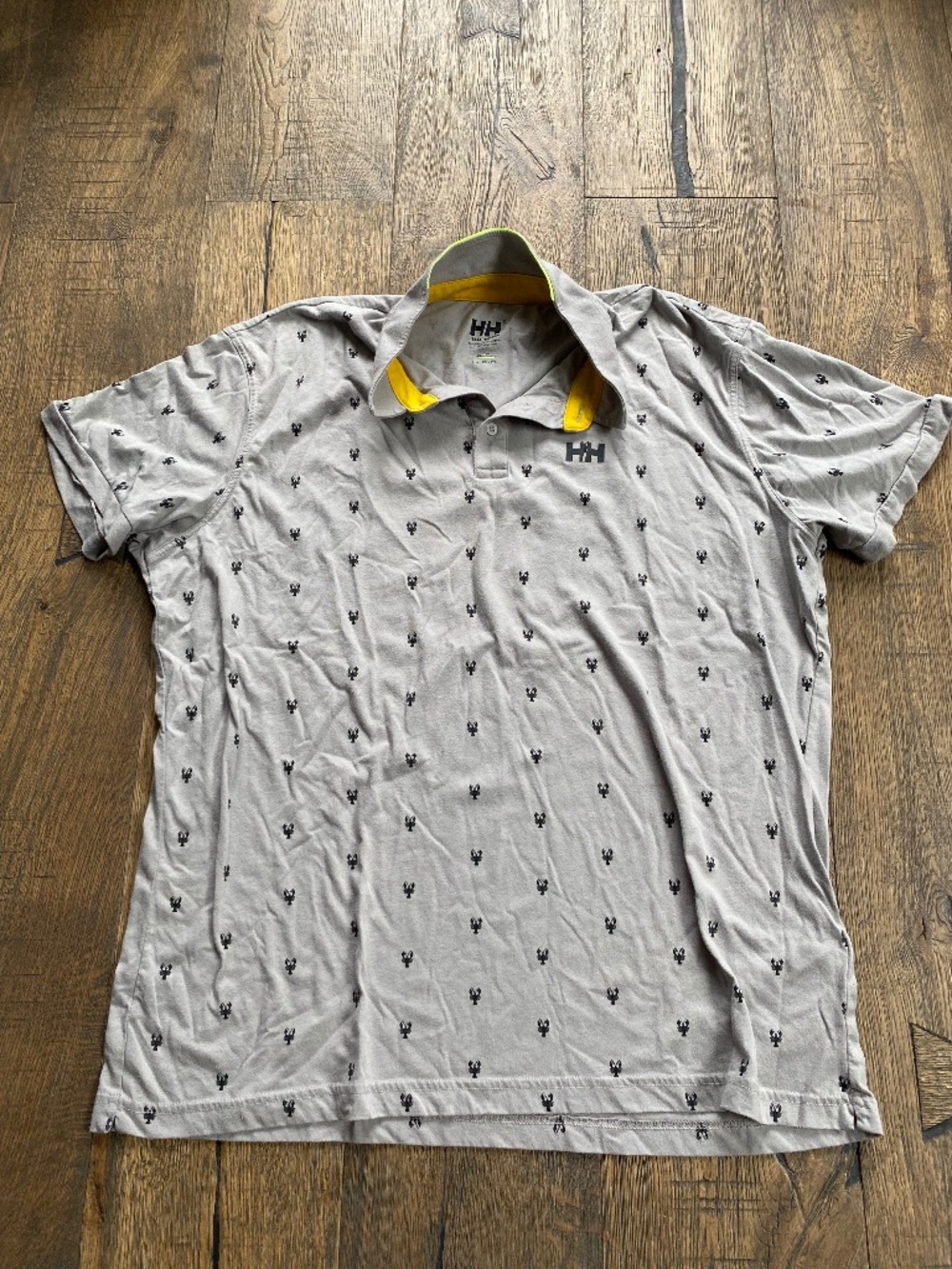 Honor Connor Sunday Crew Performance Polo lobsters Grey - Size 2XL